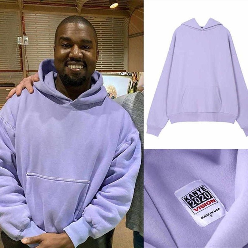 Ye 2020 Vision Purple Hoodie
